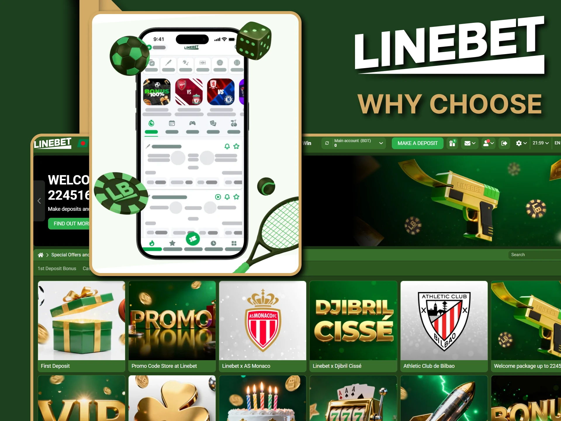 Linebet has a number of advantages for users.